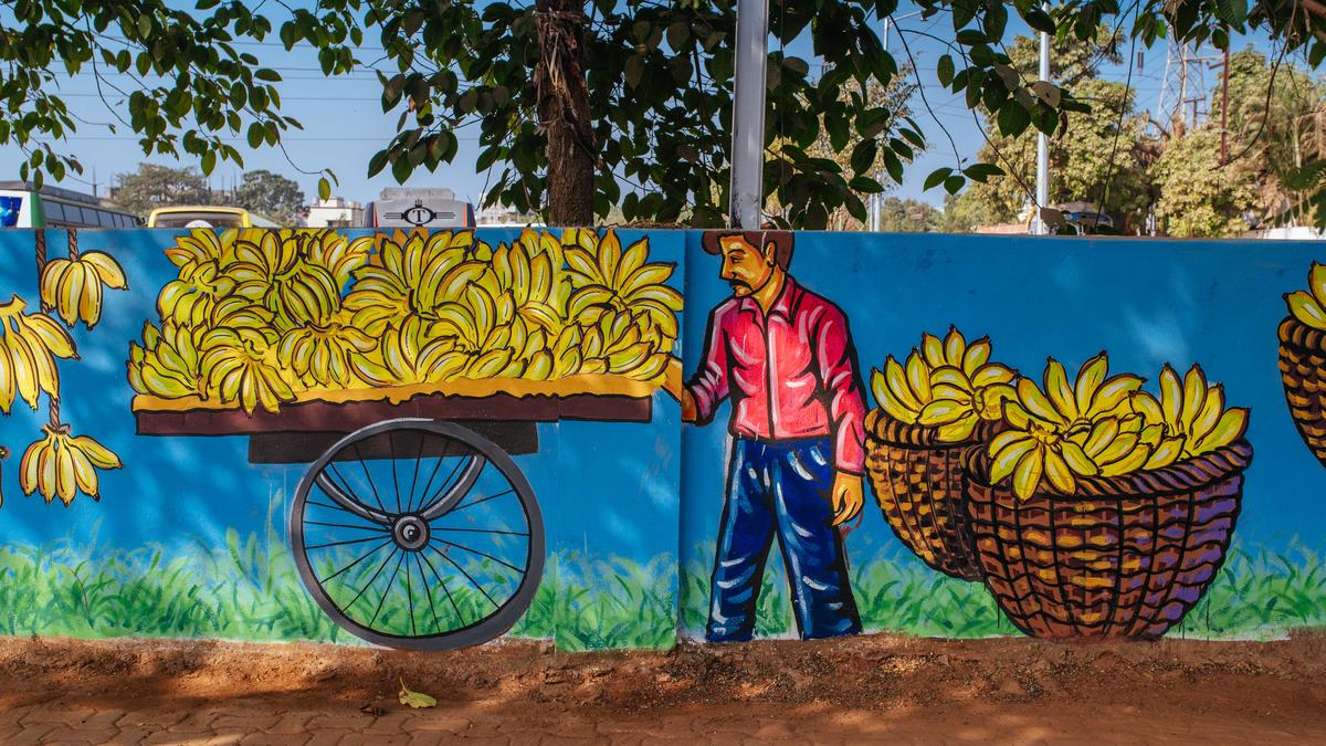 Bhubaneswar turns into an openair art gallery The Hindu